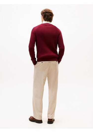 Tommy Hilfiger Pıma Ctn Cash Structure Crew Erkek Mor Kazak - Mw0mw40449 Mor Tommy Hilfiger Pıma Ctn Cash Structure Crew Erkek Mor Kazak - Mw0mw40449 Mor