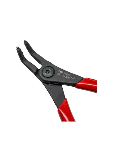 Ceta Form E66-44-0140 Dış Segman Pensesi 140 Mm Eğri Uçlu-Yaylı