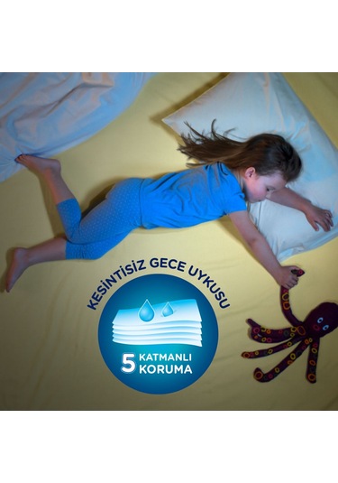 Drynites Emici Gece Külot Bez Kız 4-7 Yaş 17-30 Kg Large 90 Adet L 9'lu