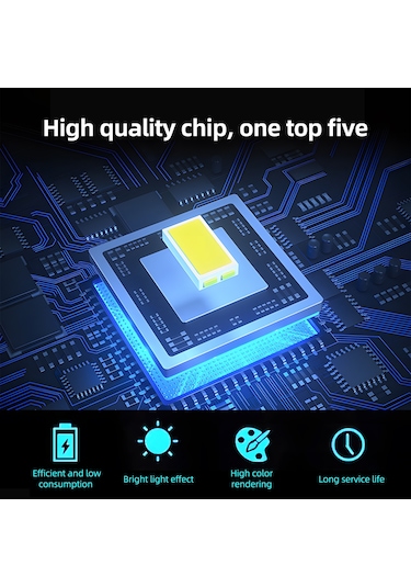 Led Bitki Büyüyen Işık Şeritleri 12" Tam Spektrumlu Güneş Işığı