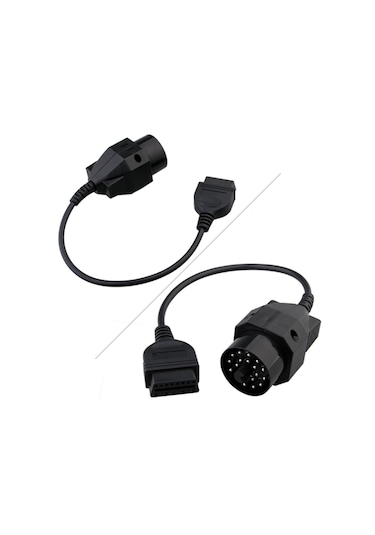 Bmw Obd2 Araç 20 Pin 16 Pine Çevirici Adaptör Bağlantı Kablosu