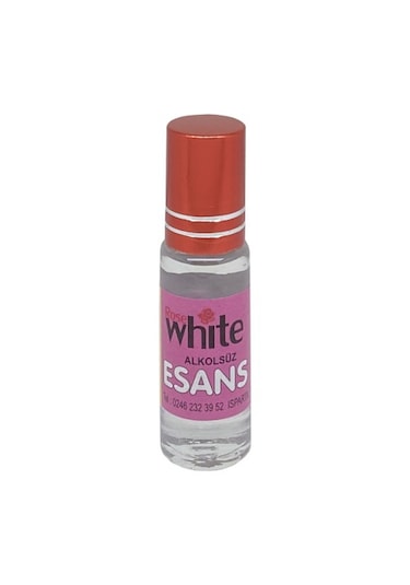 Rose White 5 Ml. Bahçe Gülü Parfüm Esansı 6 Adet Gül