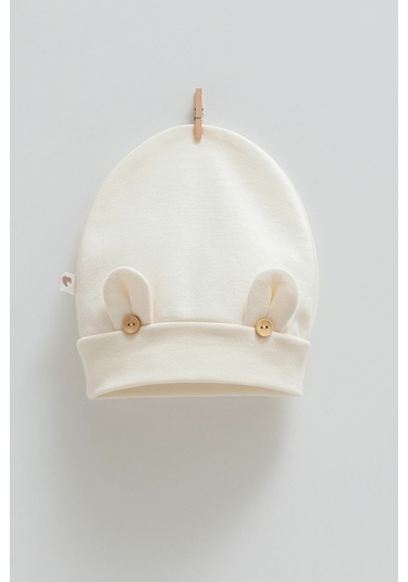 Cute Bear Detaylı Bere Bej