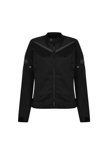 Nukrotech Yazlık Kadın Mont Fileli Cıty Siyah