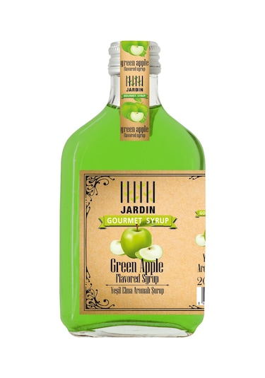 Jardin Yeşil Elma Aromalı Şurup 200 ML