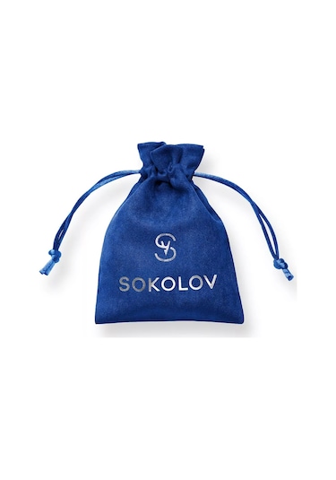 Sokolov 925 Ayar Gümüş Mücevher Klasik Yüzük 11197297 Gri