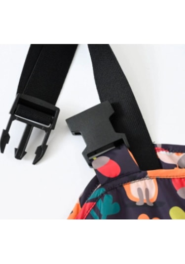 Petityu Fox Hayvanlı Yağmur Tulumu Yağmur Pantolonu lacivert