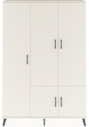 Arges Dolap 7 Raflı 5 Kapaklı Tek Askılı 132x30x195 Aytaşı-ay... Aytaşı