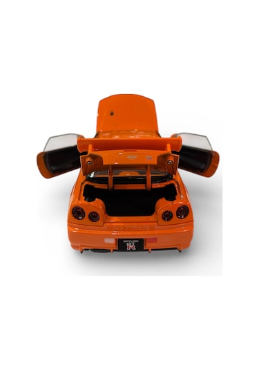 Hobbiez World 1/24 Nissan Gtr R34 - Orange