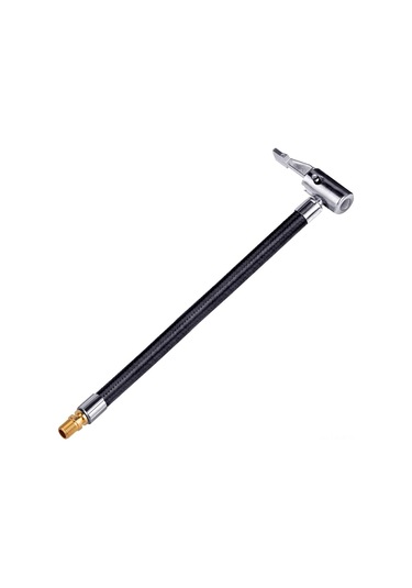 Mufunye Motosiklet Lastiği Akülü Hava Pompa Uzatma Hortumu 20cm Dayanıklı Kauçuk Metal - Hava Sızıntısı Yok