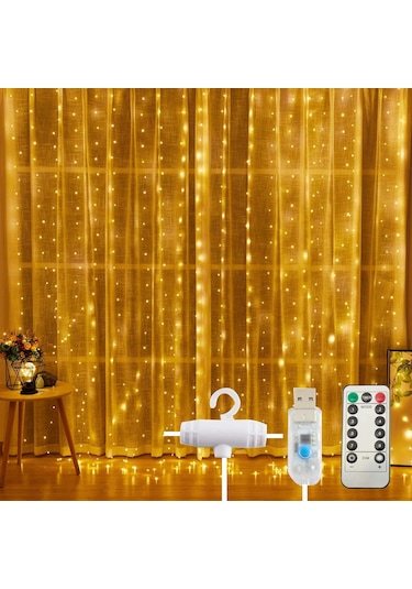 3*3 Gün Işığı  Perde Led