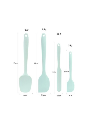 Novahub Siyah 4 Parçalı Pişirme Seti: Krem Spatula, Yapışmaz Tencere Karıştırma, Fırın Uygun, Mutfak Hepsi Bir Arada Siyah