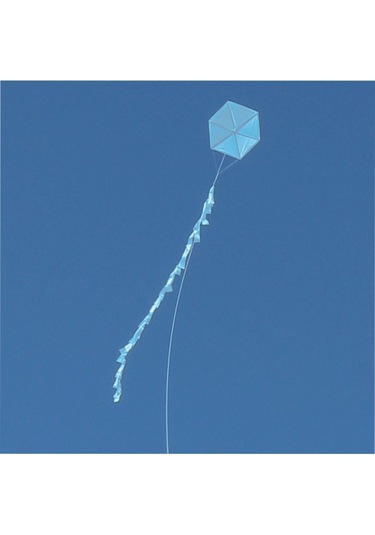 Naylon Altıgen Düzrenk Uçurtmalar Orta Boy