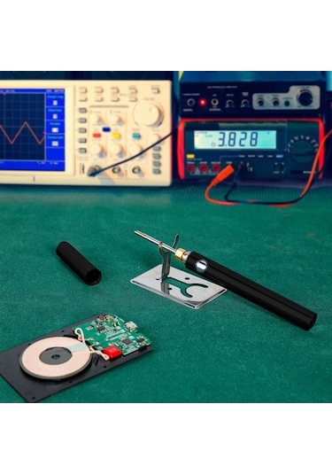 Pazly Taşınabilir Şarjlı Mini Lehim Makinesi - Usb Hızlı Isınma, Değişebilir Uçlar, Dıy & Elektronik Projeler