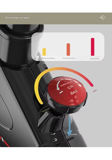 Reidan Pb-02 Manyetik Kondisyon Bisikleti Egzersiz Ev Koşu Bisikleti