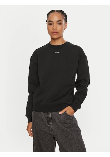 Calvin Klein Calvın Kleın Kadın Sweatshırt K20k208329-beh K20k208329-beh Siyah Siyah