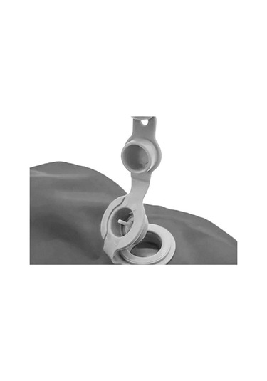 Bosphorusboutique02 Suntek Şişme Koltuk Minderi Katlanmış Ofis Sandalye Uçak Gri Hafif Ve Pratik Gri