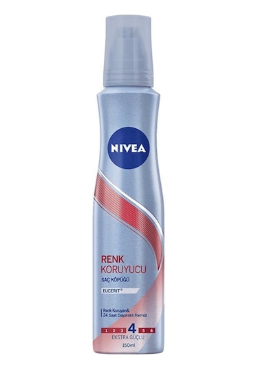 Nivea Boyalı Saçlar için Koruyucu Ekstra Güçlü Saç Köpüğü 150 ML