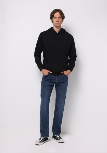 Colins Regular Fit Erkek Siyah Sweatshirt Cl1076340 Q1.v2 Blk Siyah