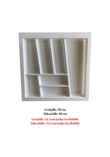 Trend Iı Çatal Kaşıklık Beyaz Beyaz