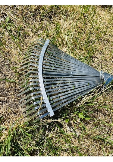 Premium Yelpaze Tırmık Saplı Yaprak , Kağıt , Atık Süpürmek İçin Pratik Kullanışlı