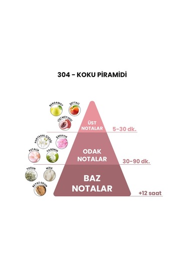 BEX 304 Kadın Parfüm EDP 50 ML