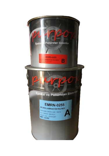 Purpox Marine Epoksi Laminasyon Reçinesi 5 KG