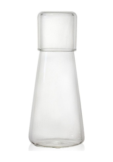 Springsun Yaz Serinletici 800ml Cam Buzlu Çaydanlık - Pratik Ve Dayanıklı Ev İçecek Seti Şeffaf