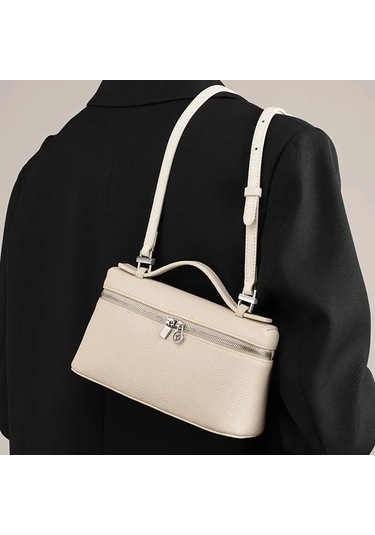 Zarif Kadın Pirinç Kutusu Çanta Çok Yönlü El Tek Omuz Crossbody Çanta Yeni Yaz Kahverengi Kahverengi