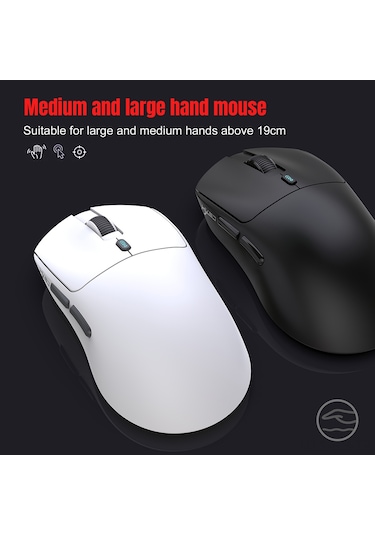 Reedark "hxsj T68 Kablosuz Oyun Faresi: 12000dpı, 3 Modlu, Uzun Pil Ömrü, 7 Programlanabilir Tuş" 001