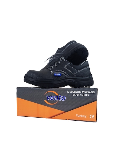 Vento S3 Çelik Burun-Çelik Taban Deri Bağcıklı İş Ayakkabısı