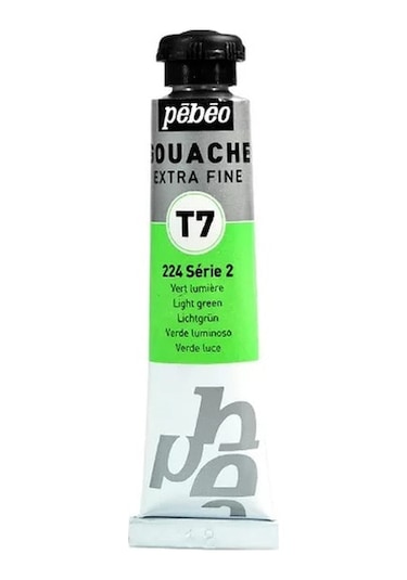 Pebeo Extrafine T7 Guaj Boya 20ml Seri:2 224 Light Green Diğer