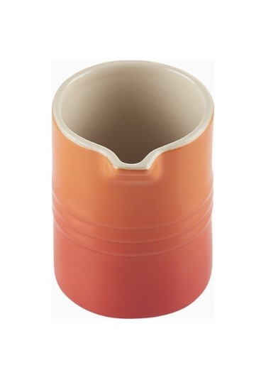 Le Creuset Küçük Seramik Sütlük Cezveler Turuncu