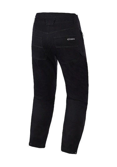 Alpinestars Flex-ast Kanvas Korumalı Motosiklet Pantolonu Siyah