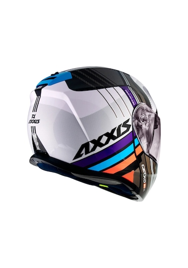 Axxis Gecko Sv Epic B7 Çene Açılır Motosiklet Kaskı Parlak Mavi XS