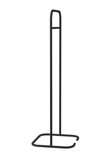 Metallica Concept Butik Dik Tekli Siyah Konfeksiyon Askısı Ayaklı Askılık Elbise Askılığı Siyah