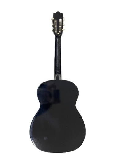 Klasik Gitar Tam Boy 4/4 Siyah Sap Ayarlı Üst Kalite