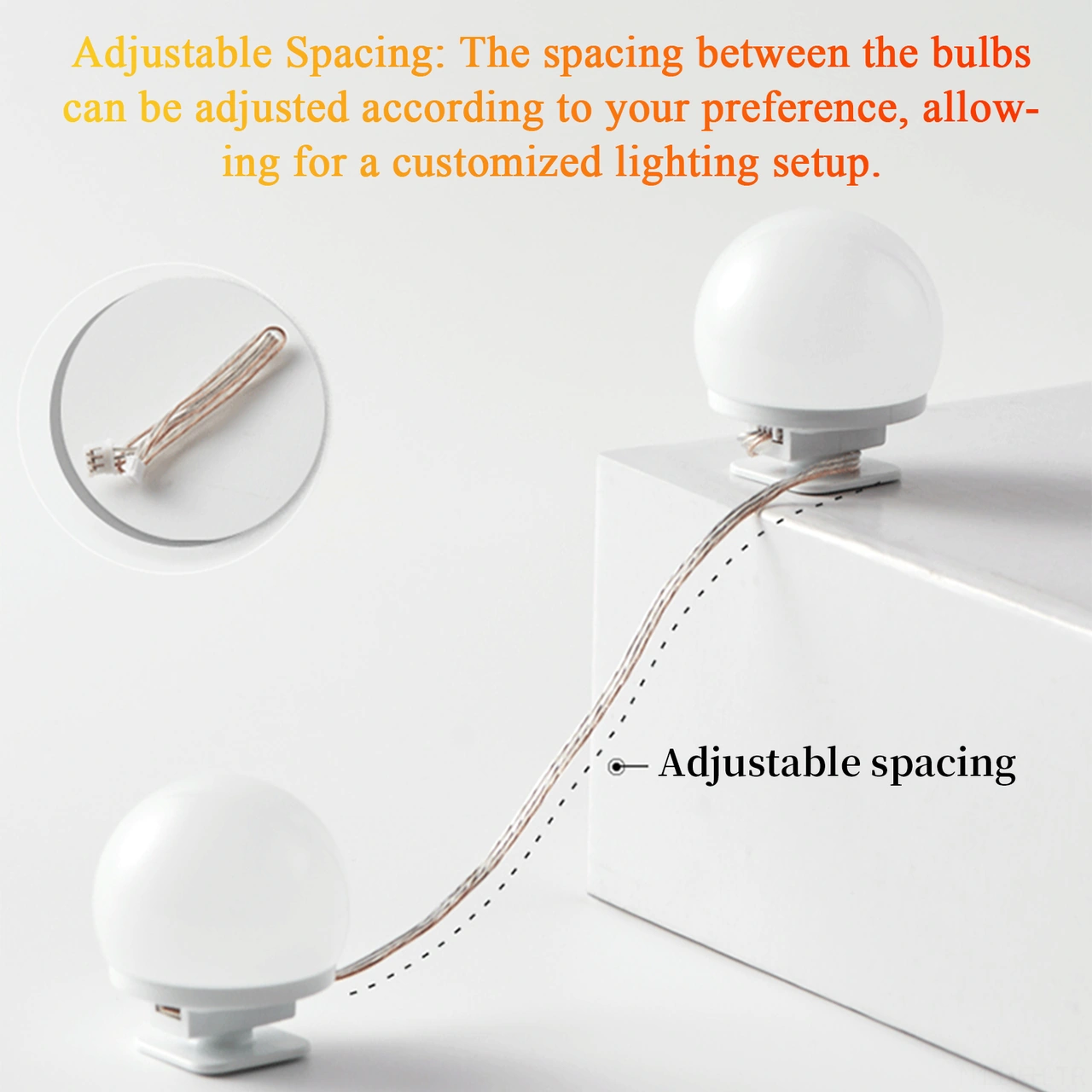 Folinda 8'li Usb Güzellik Aydınlatması - 3 Renk Seçeneği, Makyaj Ve Ayna Için Tam Ek Aydınlatma Diğer