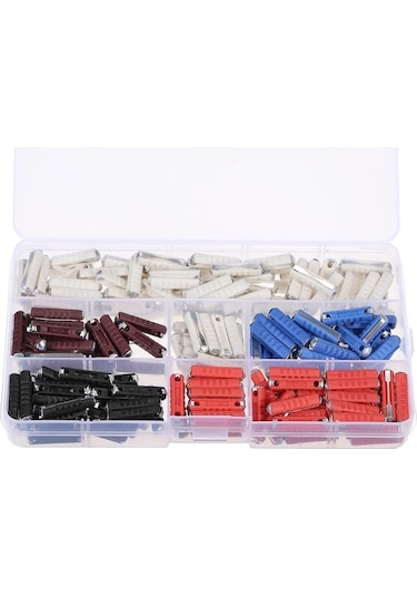 Novahub 200 Adet Çeşitli Kutu Continental Sigortalar Hızlı Etkili Torpido Seramik Diğer