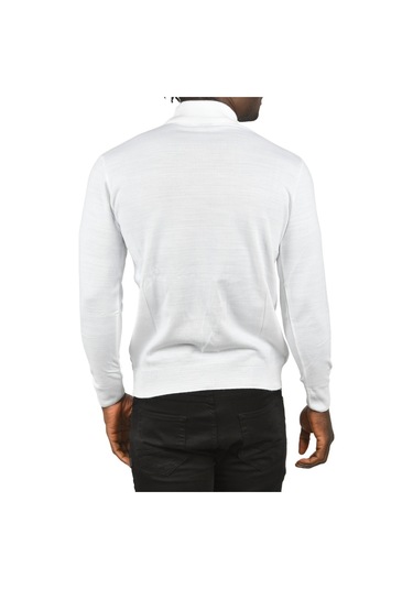 Deepsea Erkek Beyaz Dar Kesim Baklava Desenli Yarım Boğazlı Yaka Triko Yarım Balıkçı Yaka Kazak 2505506 Beyaz Deepsea Erkek Beyaz Dar Kesim Baklava Desenli Yarım Boğazlı Yaka Triko Yarım Balıkçı Yaka Kazak 2505506 Beyaz
