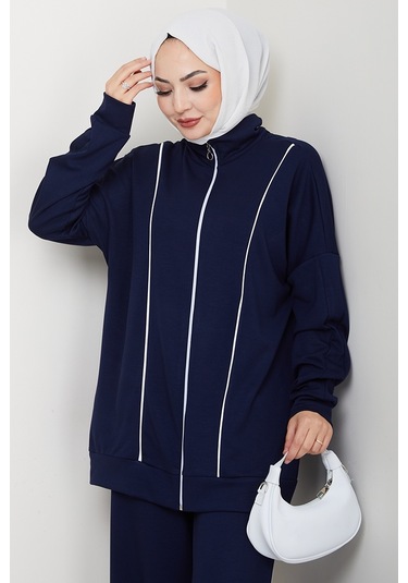 Biyeli Oysho İkili Takım 1608 - Lacivert Lacivert