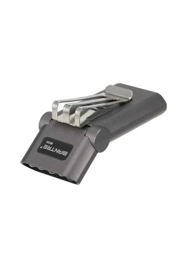 Geeksen Kulaklıksız Kullanim Icin Plastik Ipx6 Su Geçirmez 12000mcd Entegre Kip Led Şapka Işığı - Balıkçılık, Tamir, Kamp İçin Gri