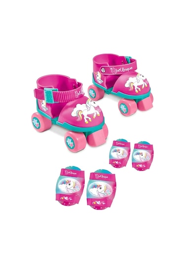 Dizlik Ve Dirseklikli Unicorn 4 Teker Paten Seti İle Hayaller Gerçek Oluyor