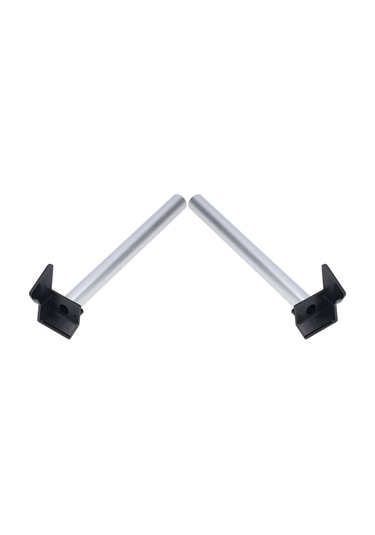 Fosenze Serinlik Bahçe Suyu Akış Sistemi 26cm Gümüş Renkli Pvc-alüminyum Akıtma Kiti 2 Adet Boru + Aksesuarlar