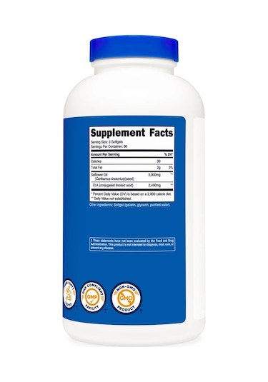 Nutricost Cla - Conjugated Linoleic Acid 2,400 Mg 240 Softgels