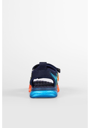 Vicco Jack Erkek Çocuk Işıklı Sandalet Lacivert