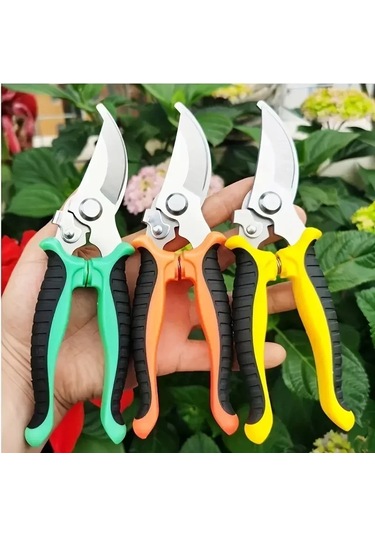 Pruner Bahçe Makası Profesyonel Keskin Bypass Budama Makası Ağaç