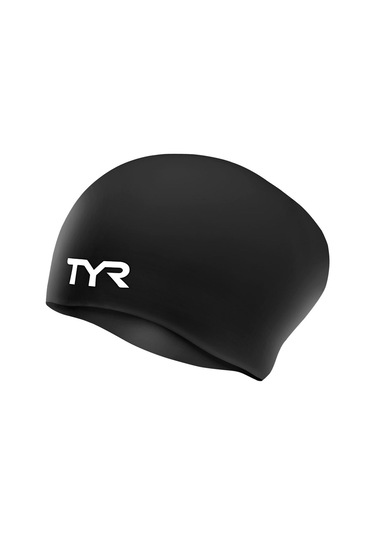 Tyr Genç Uzun Saç Silikon Yüzücü Bonesi 001