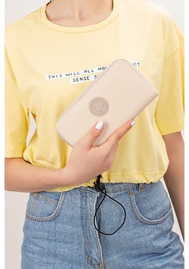 Bizoon 6001 Su Geçirmez Krınkıl Kumaş Kadın Portföy Cüzdan