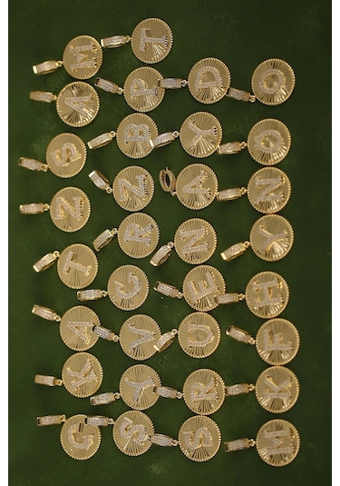 Ö Harfi Altın Kolye Ucu